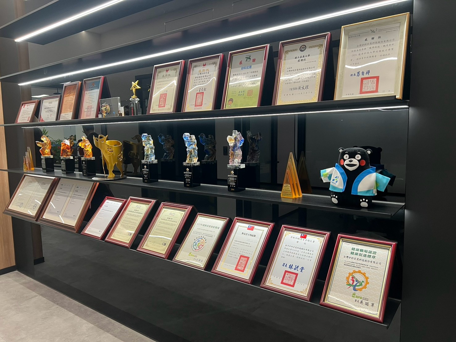 請於後台置換圖片(獎座展示照片)